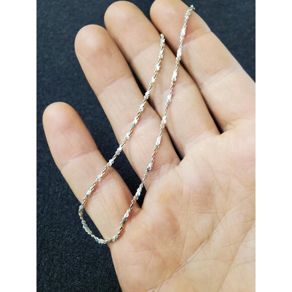 Silver 925 Chain bracelet-Twist Rope Dainty Snake Chain- Herringbone bracelet - Picture 3 of 10